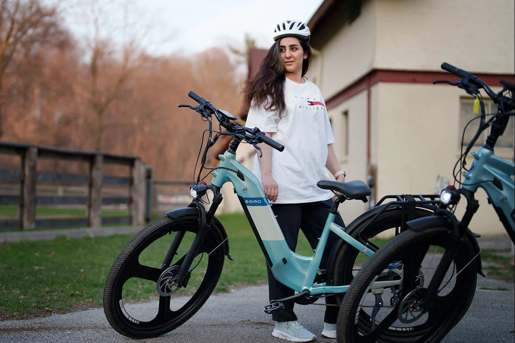 EMMO Pulse Pro 29 Inch Step Thru Torque Sensor Commuter Electric Bike