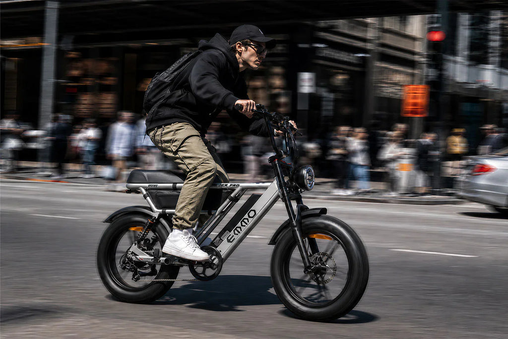 EMMO JEX PRO EBIKE Premium Full Suspension Moped Style E Bike