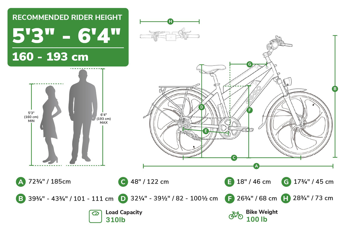 EMMO Monta Dual dimensions