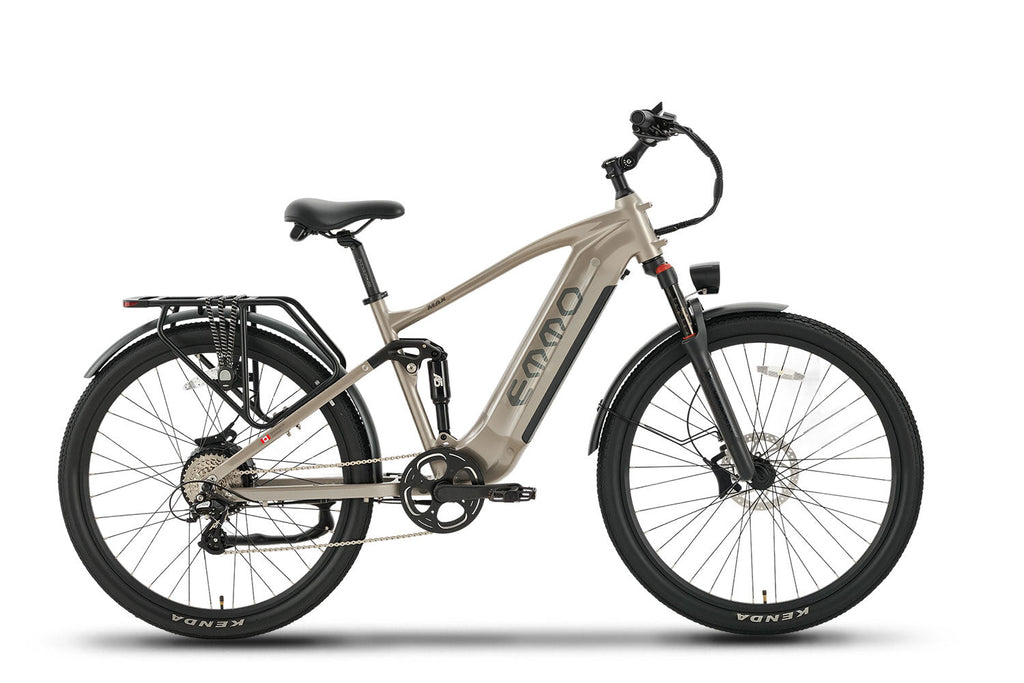 EMMO Spurt Max ebike in Titanium Champagne