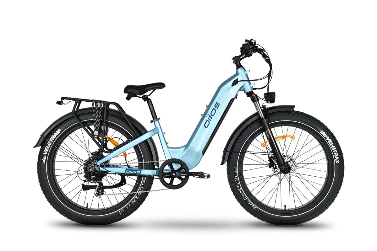 Oiios Dyno ebike in Aqua Blue