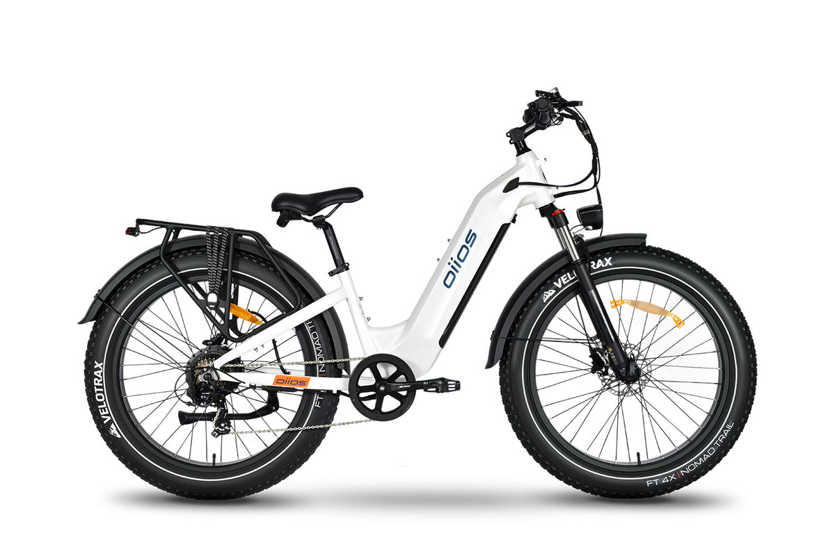 Oiios Dyno ebike in Ivory Orange