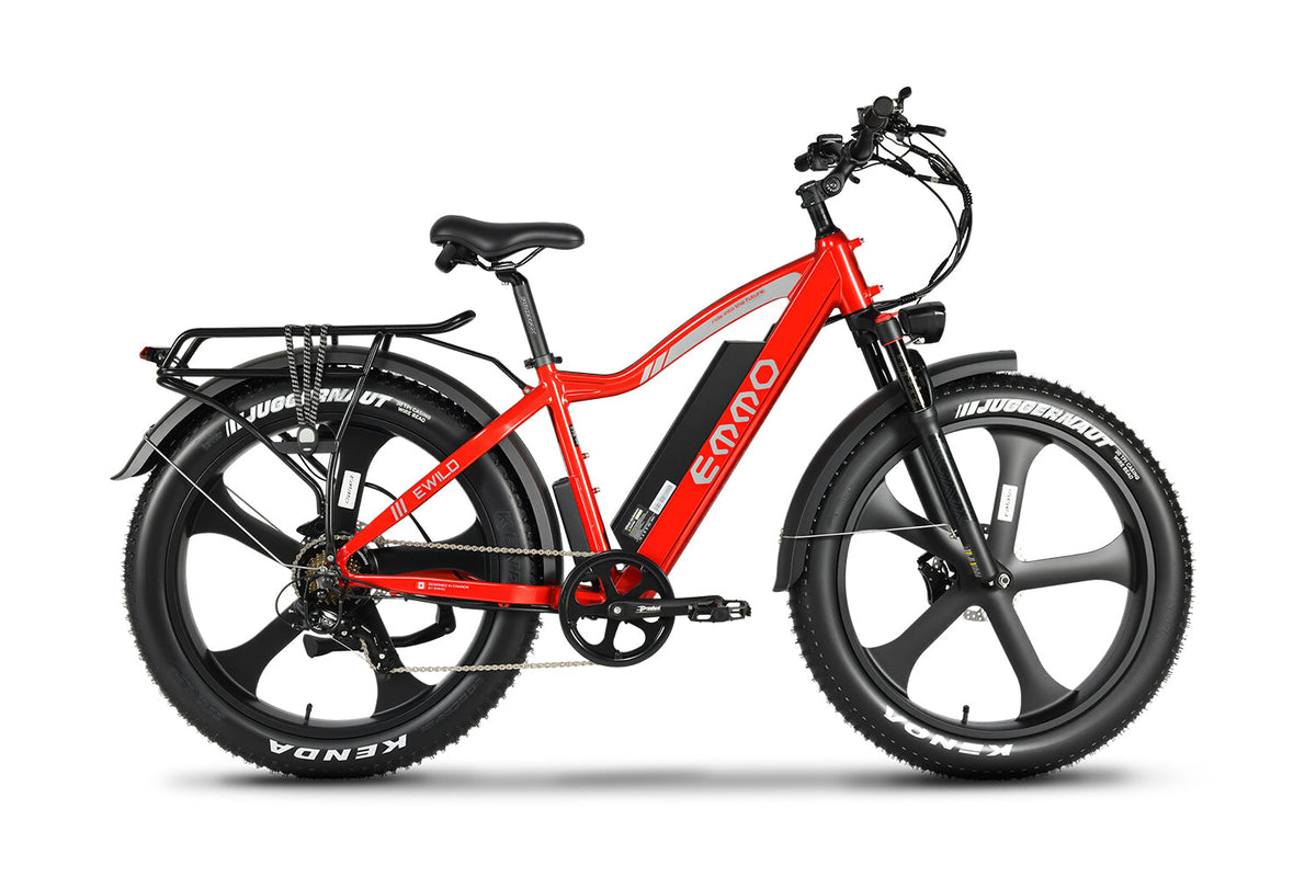 EMMO E-Wild Pro ebike in Red