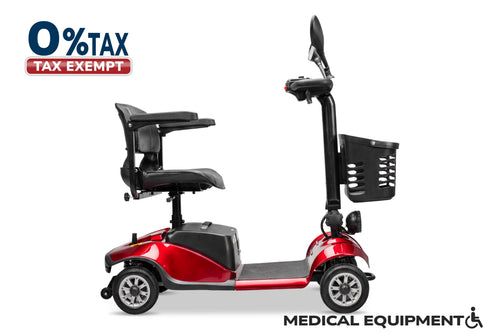EMMO ET4 Move mobility scooter in Red