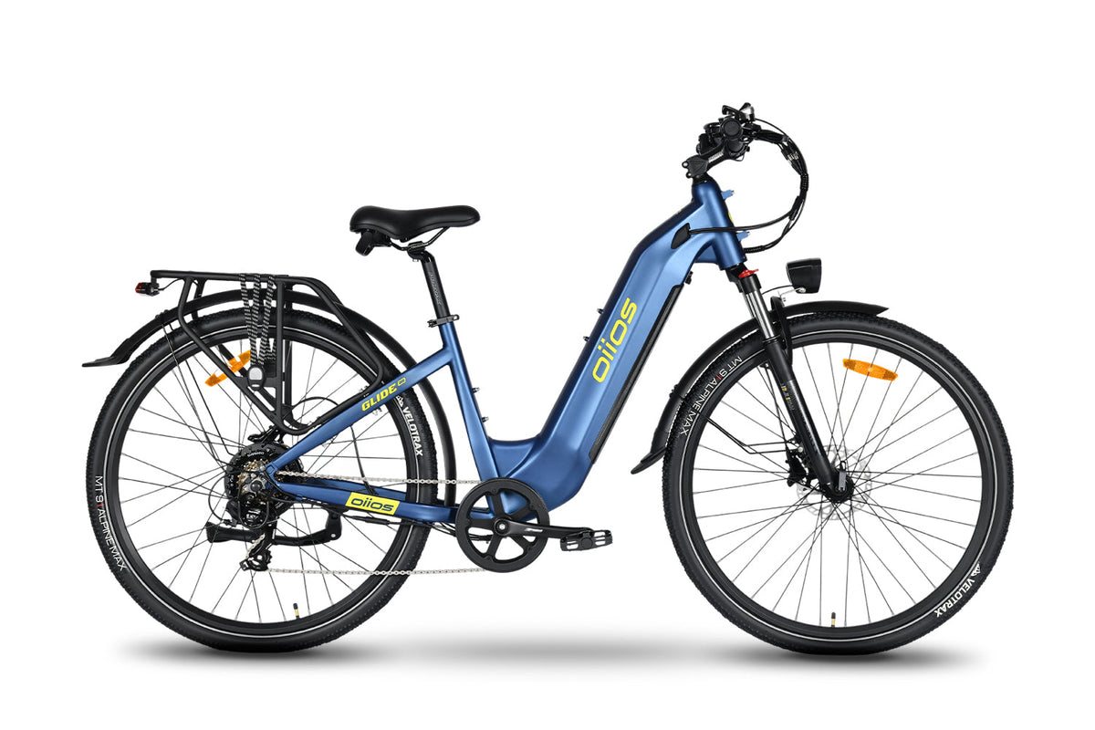 Oiios Glide ebike in Twilight Blue