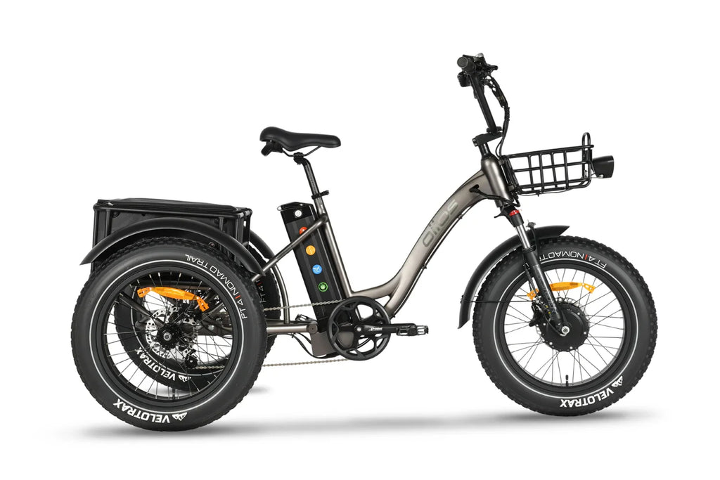 EMMO Oiios Triox Fat Tire Electric Cargo Tricycle with Differential