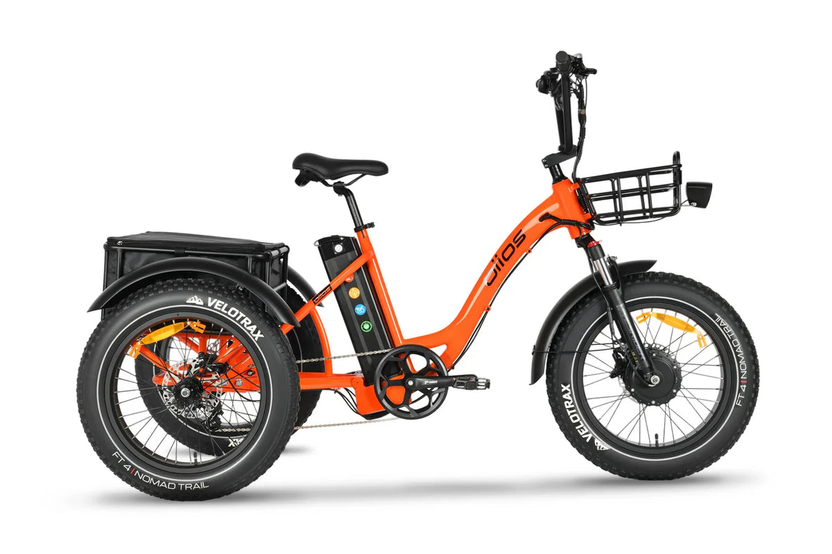EMMO OIIOS TRIOX ELECTRIC TRICYCLE Electric Cargo Trike with Differential and All-Terrain Capability