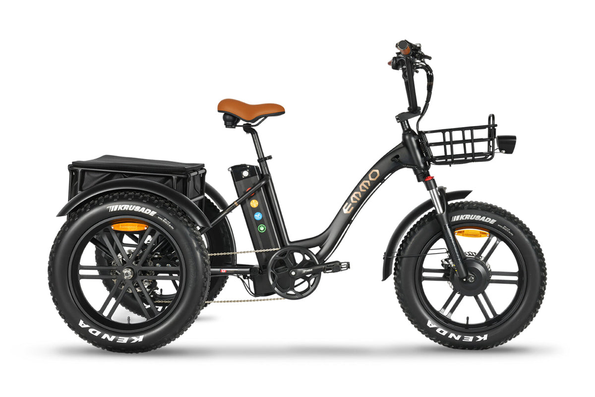 EMMO Trobic Pro trike in Midnight Black